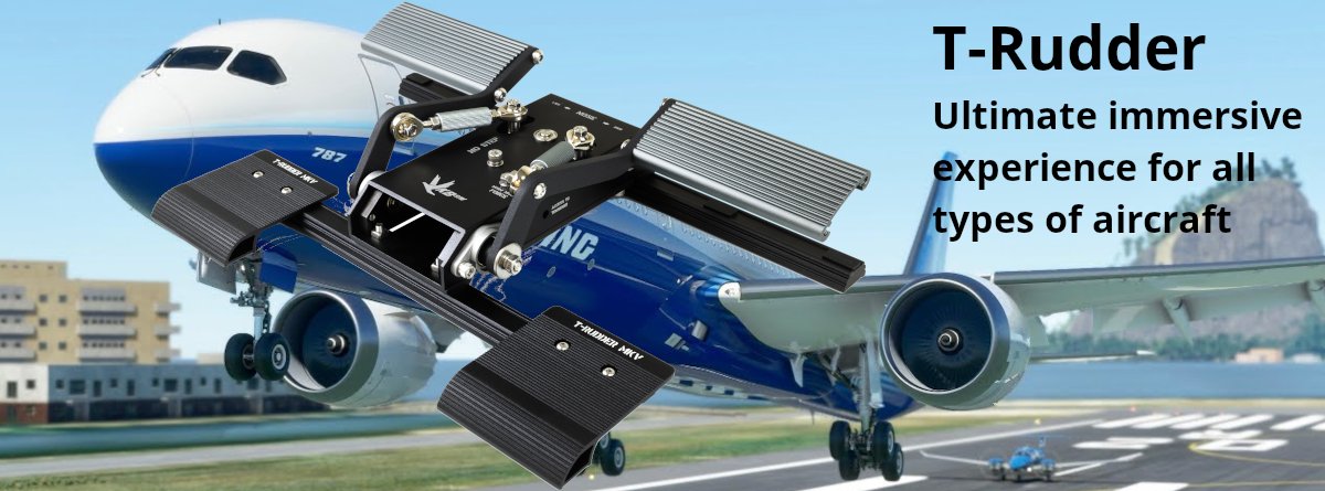 Rudder pedals