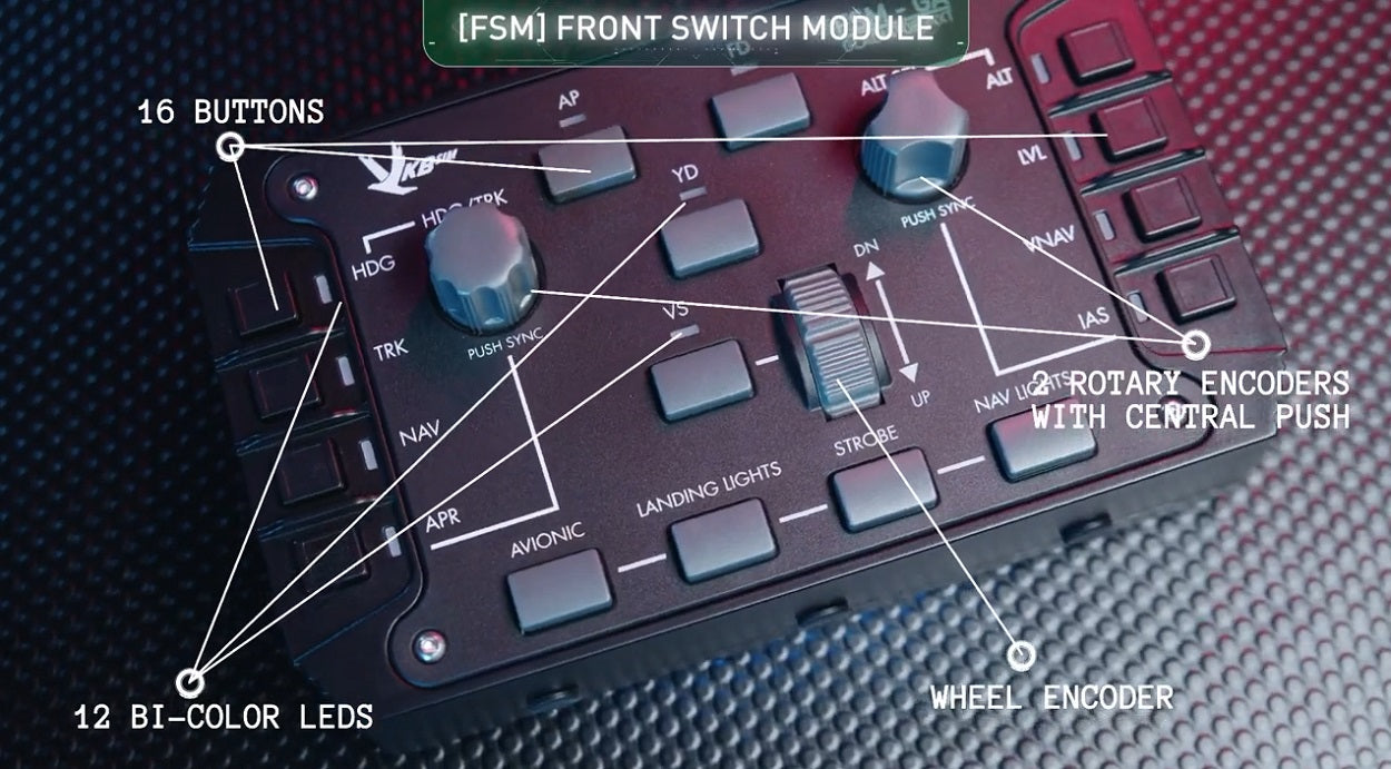 GNX Front Switchboard Module – General Aviation (FSM-GA)