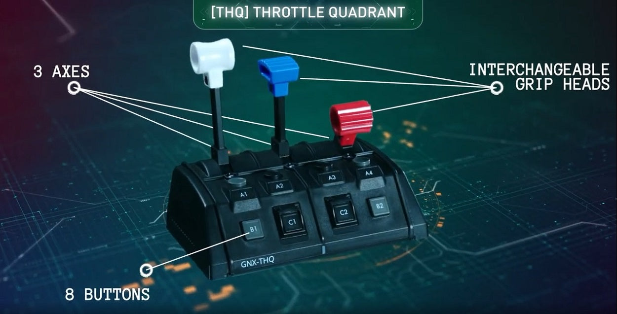 GNX Throttle Quadrant Vertical (GNX-THQ-V)